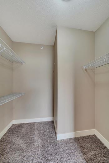 Large walk-in closets*